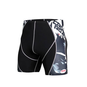 MMA <b>Compression</b> <b>Shorts</b> Running Tights Men's Gym Leggings Workout Sweatpants Training Jogging Fitness Quick Dry <b>Short</b> Pants - Product Image 4
