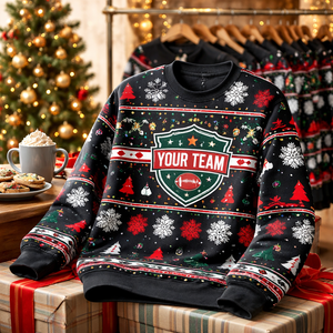 Wholesale Custom <b>Christmas</b> <b>Sweatshirt</b> Bulk Supply for Retailers - Factory Direct Manufacturer - Product Image 6