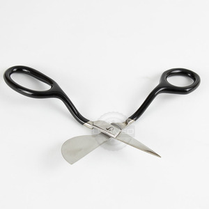 Tijeras de Pico de Pato de Alta Resistencia, Tijeras Profesionales para Tapicería de 6 Pulgadas, Tijeras de Acero al Carbono para Apliques y Bordado a Máquina - Product Image 2