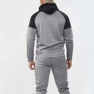 Chándal Deportivo para Hombre con Capucha y Cremallera Completa, Informal, para Otoño, Transpirable, de Poliéster, Corte Regular, con Bolsillos Laterales - Product Image 6