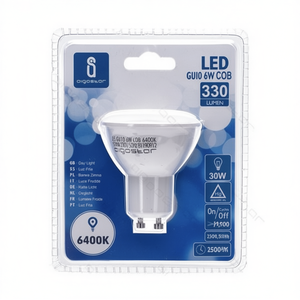 Lampadina LED Cigostar GU10 6W COB 6400K Luce Diurna per Retrofit e Aggiornamento - Product Image 2