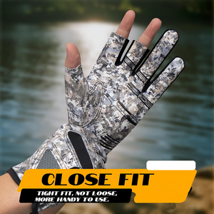 Gants de pêche populaires : design incroyable, nouveau look, flexibilité optimale, meilleure adhérence, protection des doigts - Product Image 5