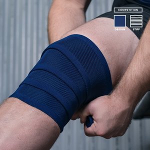Wholesale High Quality Training Fitness Weightlifting and Powerlifting <b>Knee</b> Wraps Bodybuilding Comfortable Elastic <b>Knee</b> Wraps - Product Image 6