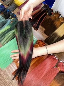 Nuevos Paquetes de Color 2026: Cabello Humano 100% Liso Extremo, Trama Gruesa con Puntas Cortables, Extensiones de Cabello Humano - Product Image 2