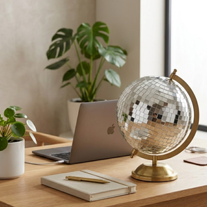 ลูกโลกตั้งโต๊ะ เหล็ก พลาสติก แก้ว |   ลูกโลกแผนที่โลกตกแต่งสำหรับโต๊ะสำนักงานห้องอ่านหนังสือ |   ของตกแต่งบ้านเพื่อการศึกษา - Product Image 2