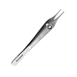 Pinza Adson Premium para Tejidos Delicados, Instrumento Quirúrgico de Precisión para Manipulación de Tejidos Finos, Instrumento Médico, 1x2 Dientes, 15 cm - Product Image 1