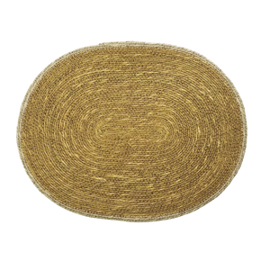 Seagrass Woven Placemats <b>Round</b> Wicker <b>Table</b> <b>Mats</b> Natural Straw Charger Plates Handmade Farmhouse Style Decor - Product Image 2