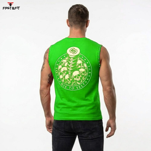 Gym Clothing Men's Sleeveless Muscle Shirt Stringer Tank Top Fitness Basketball <b>Running</b> <b>Singlet</b> Quick Dry Breathable - Product Image 2