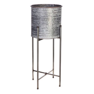 Pot de fleurs en fer de grande qualité, très demandé, à prix raisonnable, pour l'plantation d'arbres et de arbustes en extérieur, taille personnalisable - Product Image 1