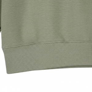 Sudadera con Capucha Personalizada de Algodón 100% Grueso, Ecológica, Verde Otoñal, para Hombre, Corte Regular, Hombros Caídos, Estilo Vintage - Product Image 6