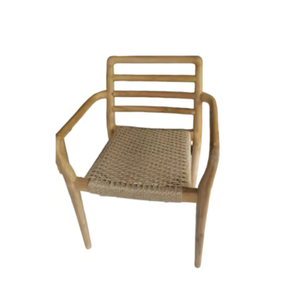 Commercial Furniture <b>Rattan</b> <b>Dining</b> <b>Chairs</b> Modern Minimalist Design Hotel Patio Furniture Wooden <b>Chairs</b> Affordable Price - Product Image 6