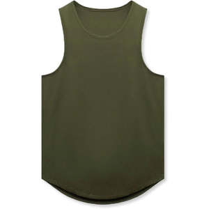 เสื้อกล้ามออกกำลังกายผู้ชายผ้าฝ้ายแห้งเร็วแบบสปอร์ตสั่งทำขายส่งสำหรับฟิตเนส ยิม เพาะกาย - Product Image 1