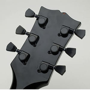 Guitare électrique E08BB, accordeurs classiques Keystone noirs, fabriqués en Corée, pièces et accessoires pour guitare - Product Image 4