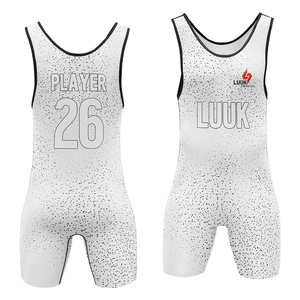 Export Quality Wrestling <b>Singlet</b> Unisex Personalized Compression Team Uniform Flexible Athletic Training Wear Factory Supply - Product Image 3