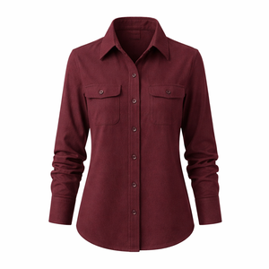 Commande en gros de chemises en flanelle personnalisées pour événements féminins - Fournisseur OEM, fabricant sur mesure en gros - Product Image 1