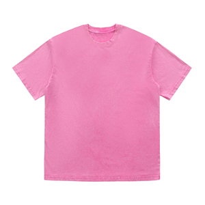 Camiseta Deportiva Speed One para Hombre, Color Verde Menta Coral, Lavado Ácido, Cuello Redondo, Manga Corta, Casual, Transpirable, Corte Regular, Lisa, Estilo Vintage, Venta al Por Mayor - Product Image 5