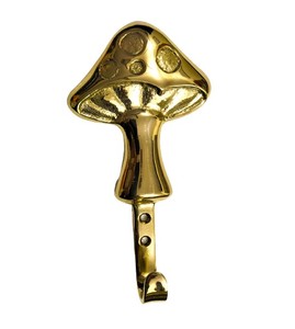 Brass Sea Shell Decorative <b>Hooks</b> Wall Mount Key Rack and <b>Towel</b> <b>Hook</b> Metal Plant Pattern for Bathroom and Clothing Use - Product Image 3