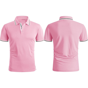 Polo de golf pour hommes 100% coton, logo personnalisé, vente en gros, usine - Product Image 1