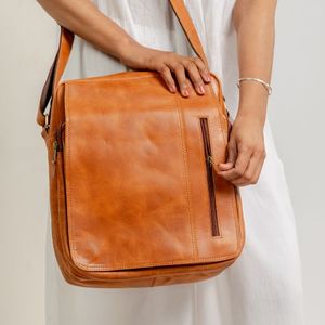 Sac à bandoulière de haute qualité, nouveau design, tendance, grande capacité, en cuir véritable souple, pour femmes - Product Image 4