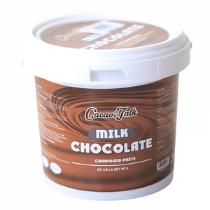 Suministro Directo de Fábrica, Chocolate Líquido Compuesto con Leche HALAL OEM/ODM de Alta Calidad, Pasta de Chocolate de 1KG para Repostería, Galletas y Bizcochos, Precio Competitivo - Product Image 1