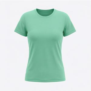 Camiseta de Mujer Estilo Coquette con Detalle de Lazo y Encaje, Camiseta Básica para Chicas con Estilo Suave, Venta al Por Mayor, Color Personalizado - Product Image 1