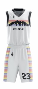 Maillots de basket-ball personnalisés par sublimation, design professionnel, entraînement d'équipe, maillots de basket-ball réversibles, prix bas - Product Image 5