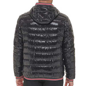 Premium Insulated Men's Puffer Jackets for Cold Weather Stylish Solid-Color Outerwear for Outdoor <b>Winter</b> Activities - Product Image 2