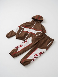 Custom Lightweight Windbreaker Nylon Set for Men Windbreaker Jacket Nylon Shorts & Trouser With Custom Logo Windproof <b>Tracksuit</b> - Product Image 6
