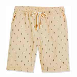 Pantalones Cortos de Playa Casuales de Lujo Personalizados al Por Mayor 2026, Pantalones Cortos de Baño de Color Sólido para Hombre - Product Image 1