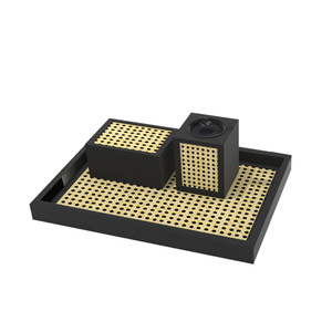 Ensemble de brûleur à bakhoor de luxe en nacre verte, brûleur à encens hexagonal Mubkhar avec plateau et boîte pour la décoration de la maison, cadeau du Ramadan - Product Image 4