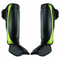 Nouvelle protection de tibia élastique réglable pour adulte, légère, avec cadre métallique, pour boxe, Muay Thai, MMA, football, protection personnalisée