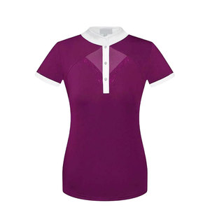 2026 Latest Design <b>Short</b> <b>Sleeves</b> Equestrian Shirt <b>Base</b> <b>Layers</b> Stretchy Eco Friendly OEM Women Horse Riding <b>Base</b> <b>Layer</b> - Product Image 6