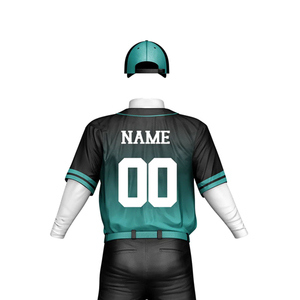 Wholesale High Quality Baseball Uniform Set Customized OEM Printed Sublimation Design Breathable 100% Polyester Team Name Logo - Product Image 5