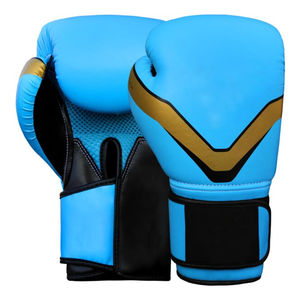 Guantes de Boxeo de Cuero de Primera Calidad para Adultos Unisex, Agarre Sanda, Absorción de Humedad, Ligeros, Transpirables, con Aberturas para los Dedos - Product Image 1
