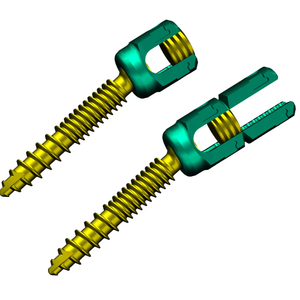Vis de réduction polyaxiale et monoaxiale en alliage de titane pour chirurgie lombaire, prix usine - Product Image 6