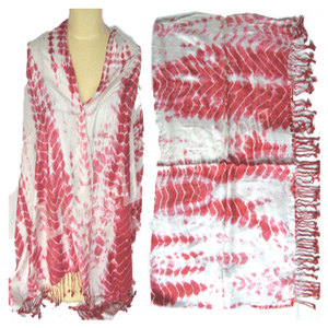 Elegante Bufanda de Viscosa Tie & Dye para Adultos, Chal de Moda de Lujo Ligero y Suave para Mujer, Estilo Étnico - Product Image 2