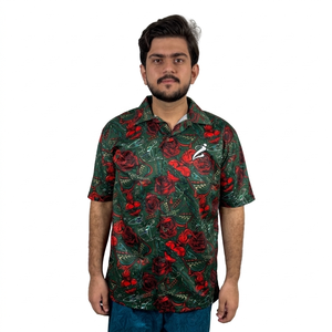 เสื้อเชิ้ตผู้ชายแบบสวมใส่สบายสำหรับกิจกรรมกลางแจ้ง ลดราคาช่วงซัมเมอร์ รับสั่งทำลายพิมพ์แฟชั่นใหม่ ราคาสมเหตุสมผล - Product Image 4