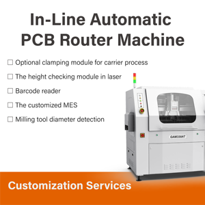 Machine automatique de routeur de carte PCB pour la coupe de carte PCB GAM330AT - Product Image 3