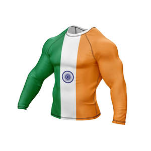 2025-26 Latest Design Light Weight Men's Rash Guard Factory Made Customized Logo Printing Low MOQ Sports Wear for Boys - Product Image 4