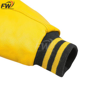 เสื้อแจ็คเก็ตเบสบอลแบบพองตัวสำหรับฤดูหนาว  แบบมีปกตั้ง  ผ้าแคนวาส กันน้ำ ระบายอากาศได้ดี  สำหรับชมรมนักศึกษา FAMU - Product Image 6