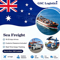 Transitaire maritime professionnel LCL FCL Chine-Australie DDP