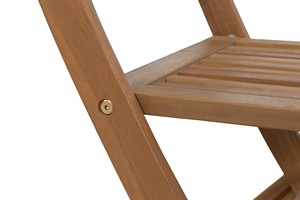 Silla de madera de acacia de diseño moderno, listón clásico plegable para eventos de comedor al aire libre, duradero para hoteles, villas, Vietnam - Product Image 6