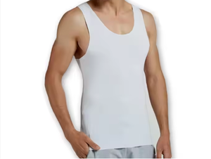 Débardeurs et T-shirts sans manches pour hommes, ajustés, en modal, pour le sport, les loisirs, la gym et comme sous-vêtements basiques ou décontractés - Product Image 2