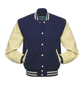 Fashionable Winter Varsity Jackets <b>Men</b> High Quality Breathable Front Custom Geometric Hooded Waterproof Street Wear Best - Product Image 3