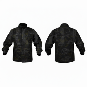 Camisas de Camuflaje Personalizadas al Por Mayor a Precio Económico, Uniformes de Manga Larga, Ropa de Trabajo Transpirable para Invierno, Chaquetas con Logotipo Personalizado OEM - Product Image 2