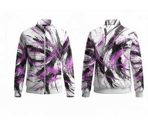 Fabricante de Chaquetas Personalizadas con Cierre Completo por Sublimación, Ropa Deportiva para Correr y Fitness, Cálida, Transpirable y de Secado Rápido |   Tallas Hombre Mujer Juvenil - Product Image 2
