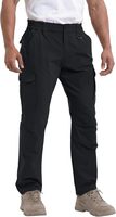 Pantalones Cargo Tácticos OEM ODM con Logotipo Personalizado, Pantalones de Trabajo Resistentes para Exteriores, Tela Ripstop, Múltiples Bolsillos, Corte Recto, Cintura Media