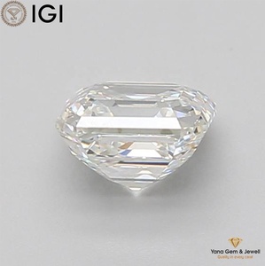 Diamante Cultivado en Laboratorio CVD de 1.01 Quilates, Alta Claridad VVS2, Color F, Corte Asscher, con Certificado IGI, para Anillo de Lujo o Regalo - Product Image 3