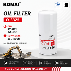 กรองน้ำมันเครื่อง KOMAI 3310169  4085913  C-5701  65.05501-5002A  JX-604  LF3325 4639464 CU299670  C-5701-2 สำหรับรถขุด Doosan DX340LCA - Product Image 1