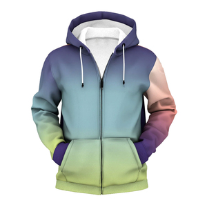Sudaderas con Capucha Personalizadas con Logotipo, Sudaderas con Capucha de Forro Polar, Impermeables, Resistentes al Viento, Ecológicas, de Secado Rápido, Estampadas por Sublimación para Hombre - Product Image 3